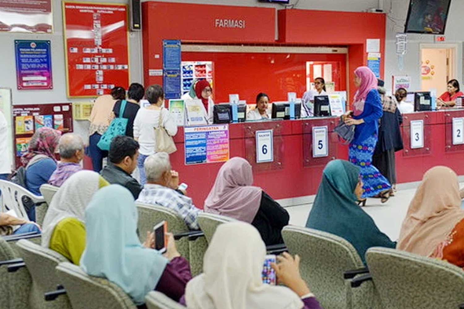 Hospital dan Klinik kerajaan tidak terima tunai lagi selepas ini