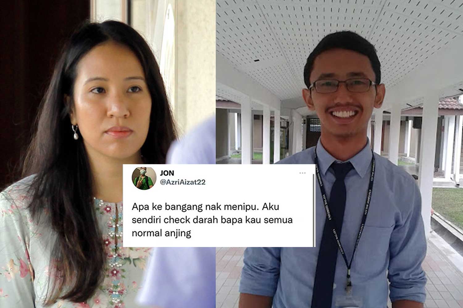 Tular tweet doktor HKL maki anak Najib 'aku sendiri cek darah bapak kau, normal anjing!'