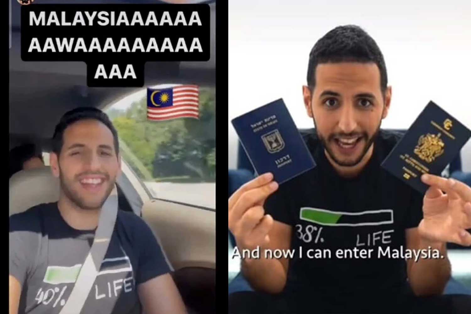 Youtuber Israel dedah beli passport masuk Malaysia dengan harga RM700K