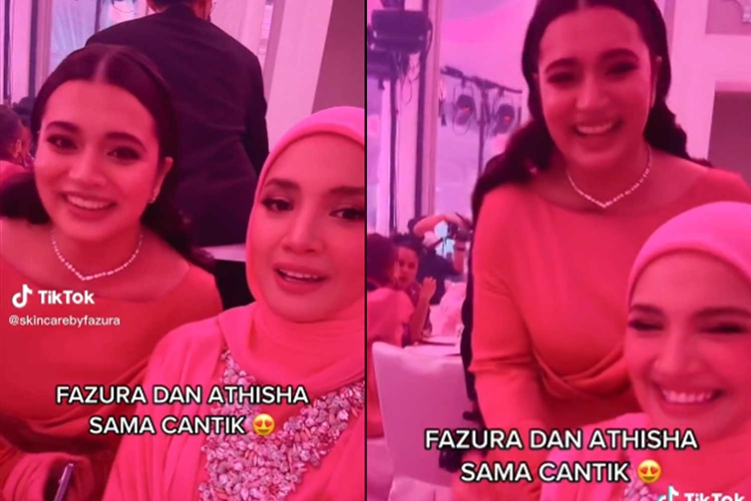 Terkejut tengok Fazura ambil video dengan adik Neelofa