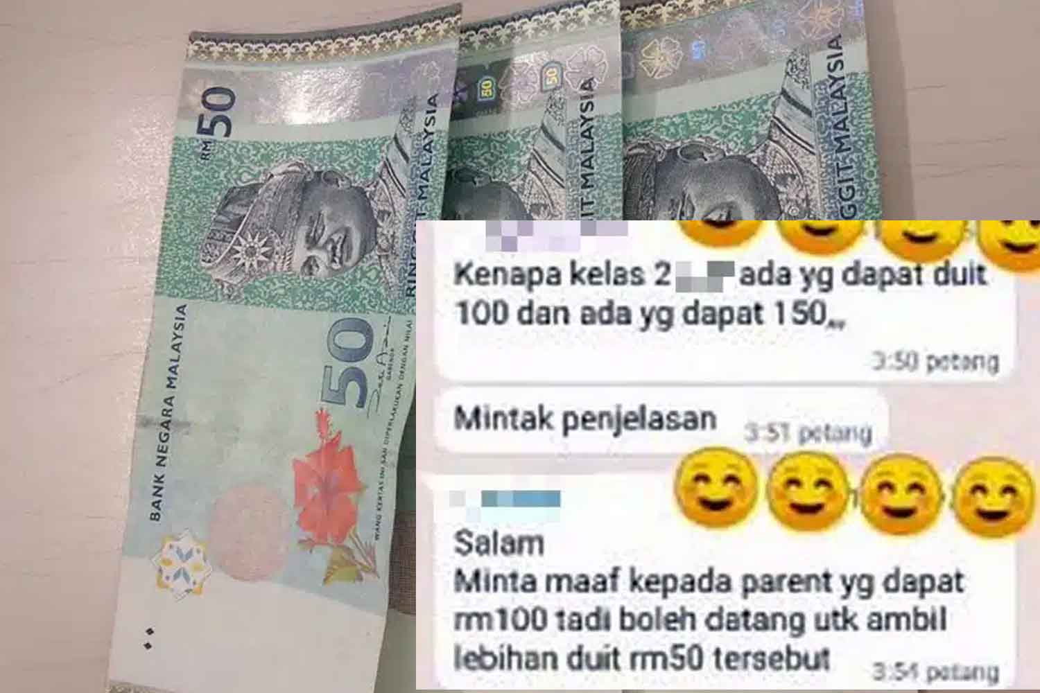 Cubaan cikgu 'sakau' duit BAP gagal, dah kantoi pun tak reti minta maaf..