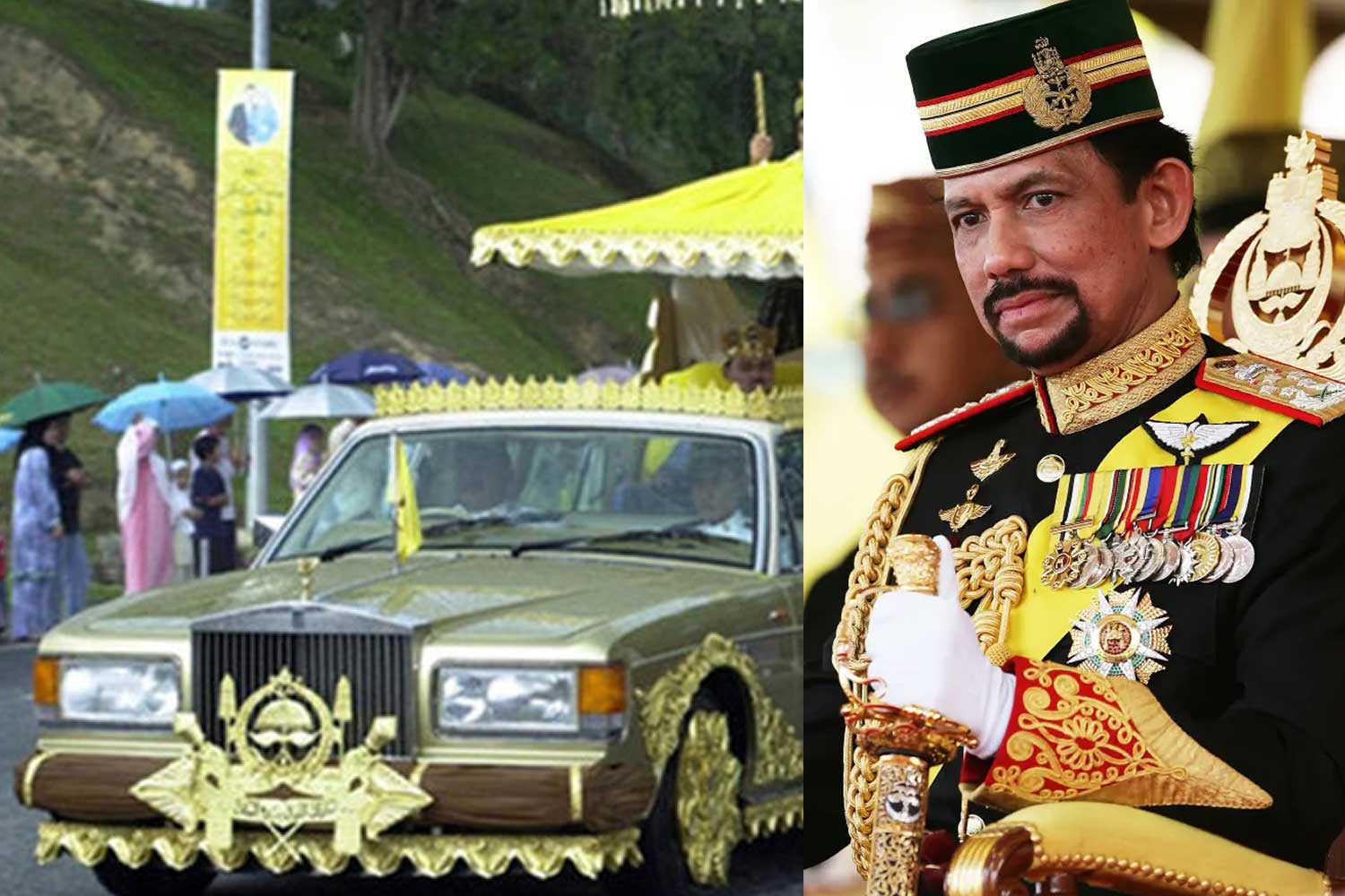 Kalah mendiang Ratu Elizabeth, Rolly Royce Sultan Brunei kereta ...